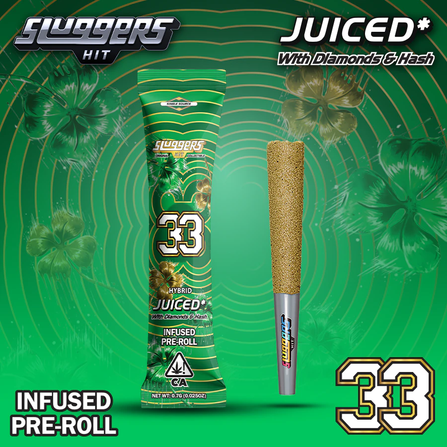 Sluggers - Sluggers | Juiced Pre-Roll | 33 | 0.7g | 1pk Main Image