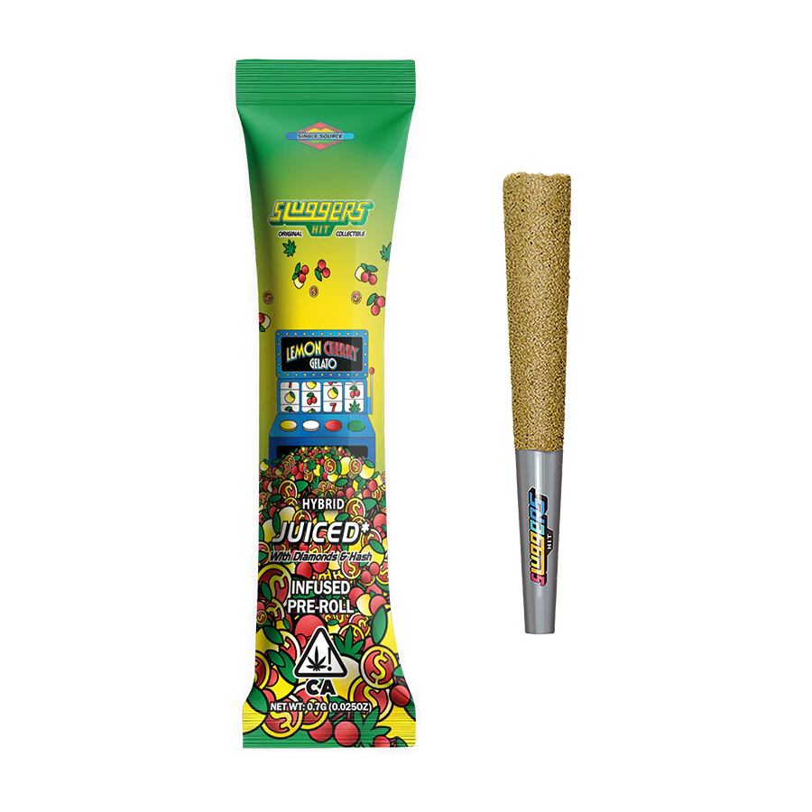 Sluggers OLD - Sluggers | Juiced Pre-Roll | Lemon Cherry Gelato | 0.7g | 1pk Main Image
