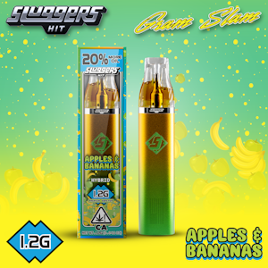 Sluggers - Sluggers | All-In-One | Apples & Bananas | 1.2g