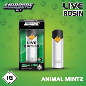 Sluggers Hit | Animal Mintz | Live Rosin | All-In-One | 1g