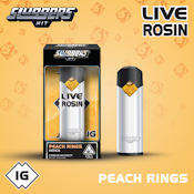 AIO - Peach Rings - Live Rosin - (I) - Sluggers