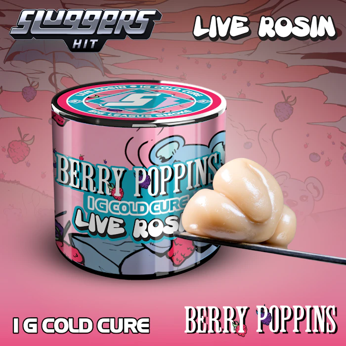 Sluggers OLD - Sluggers | Live Rosin | Berry Poppins | 1g Main Image