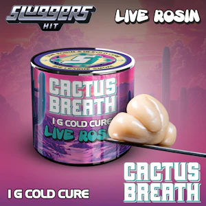 Sluggers Hit - Cactus Breath - Live Rosin - 1g (H) - Sluggers