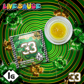 Sluggers | Live Resin Sauce | 33 | 1g