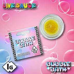 Sluggers | Live Resin Sauce | Bubble Bath | 1g