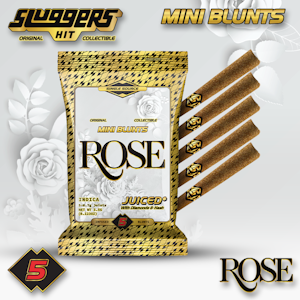 Sluggers - Rose Juiced 5 Pack Mini Blunts - Hash/Diamonds/Kief - 3.5G