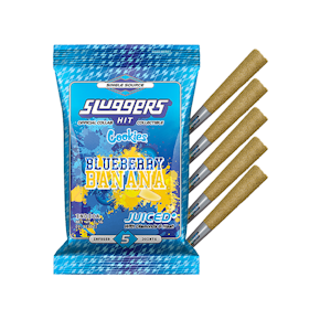 Sluggers | Juiced Pre-Roll | Blueberry Banana | 3.5g | 5 Pack