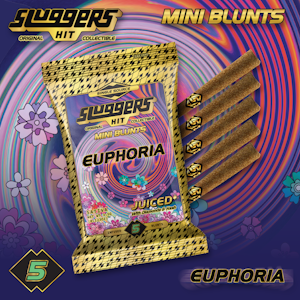 HIT SLUGGERS - 5pk - Euphoria - Infused Mini Blunts - 3.5g (S) - Sluggers