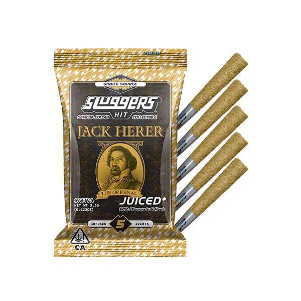 Sluggers - SLUGGERS | JACK HERER - 5PK INFUSED | PREROLL | 3.5G Main Image