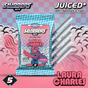 Sluggers Hit - Juiced - Laura Charles Infused Pre-rolls - 5pk - 3.5G