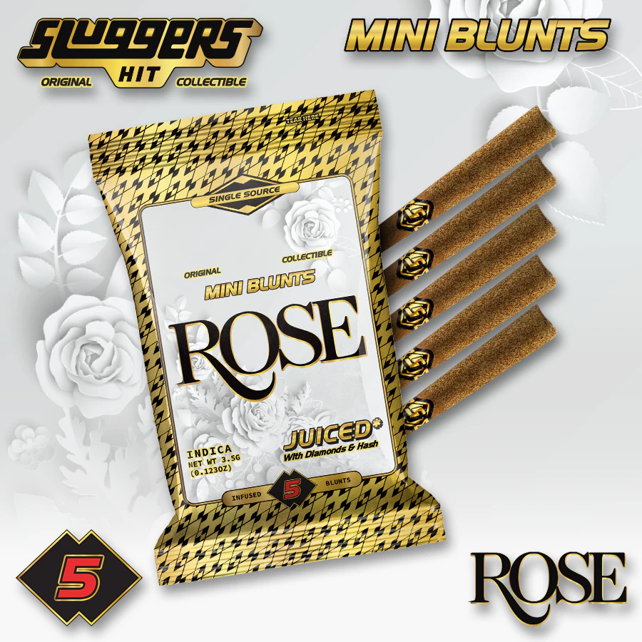 Sluggers Hit - 5pk - Rose - Infused Blunts - 3.5g (I) - Sluggers Main Image