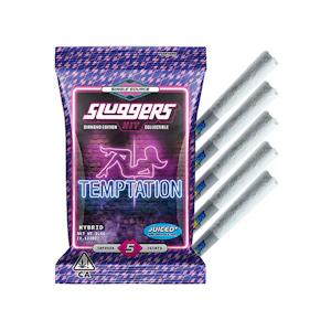 Sluggers - Sluggers | Juiced Pre-Roll | Temptation | 3.5g | 5 Pack