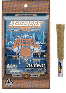 Sluggers - Sluggers Infused 5pk Prerolls 3.5g NYC Diesel