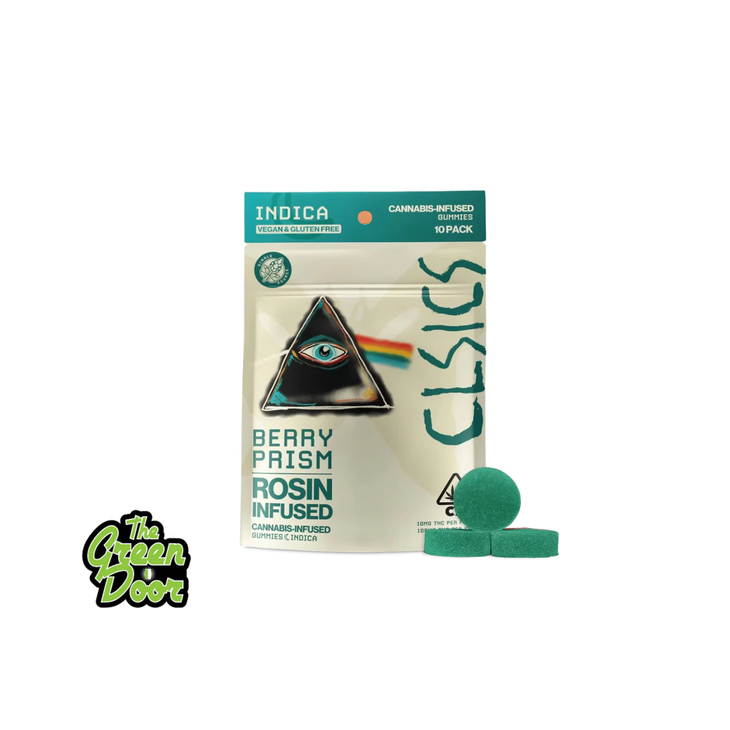 CLSICS - Clsics - Berry Prism Live Rosin - Gummies - 10PK - 100MG Main Image