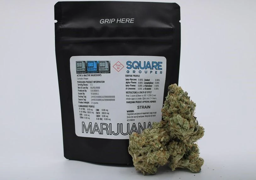 Square Grouper - SQUARE GROUPER - SOUR MAC 5 3.5 GRAMS Main Image
