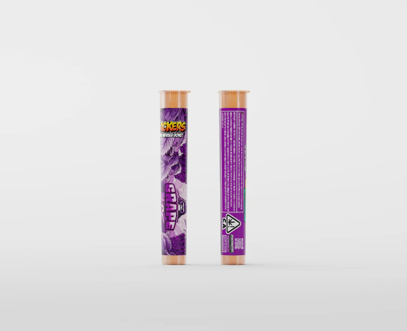 Smackers - Smackers - Grape Ape Premium Infused Donuts Preroll 1g Main Image