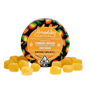 SMOKIEZ - SOUR MANGO LR CHEWS 100MG - SMOKIEZ
