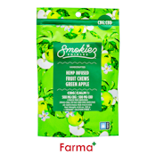Smokiez Green Apple 500mg CBG : 500mg CBD Fruit Chews 20pk