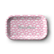 SMALL PINK CLOUDS - ROLLING TRAY & LID - BLAZY SUSAN