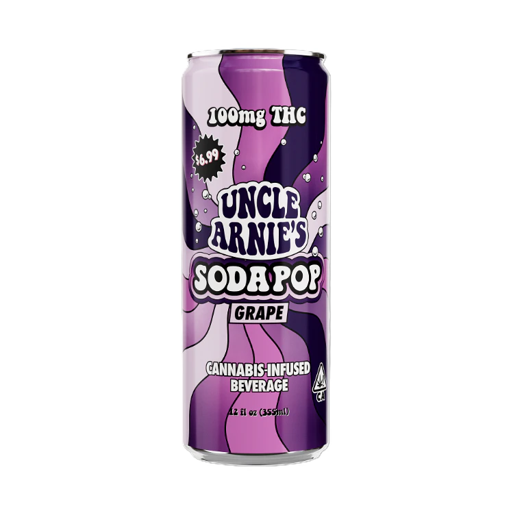 Uncle Arnies - Uncle Arnie's - 100mg Can - Grape Soda Main Image