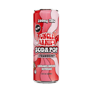 UNCLE ARNIE'S - Uncle Arnie's - 100mg Soda - Strawberry