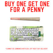 GH Sour Apple THC Diamonds Infused Pre-Roll 1g (S)