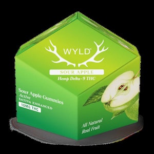 WYLD - SOUR APPLE 10 PK