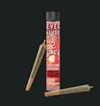 Sour Cherry Diesel -Hybrid- 36.8% THC | 0.75g 2 Pack (Infused Prerolls) | Revert   -n10 front
