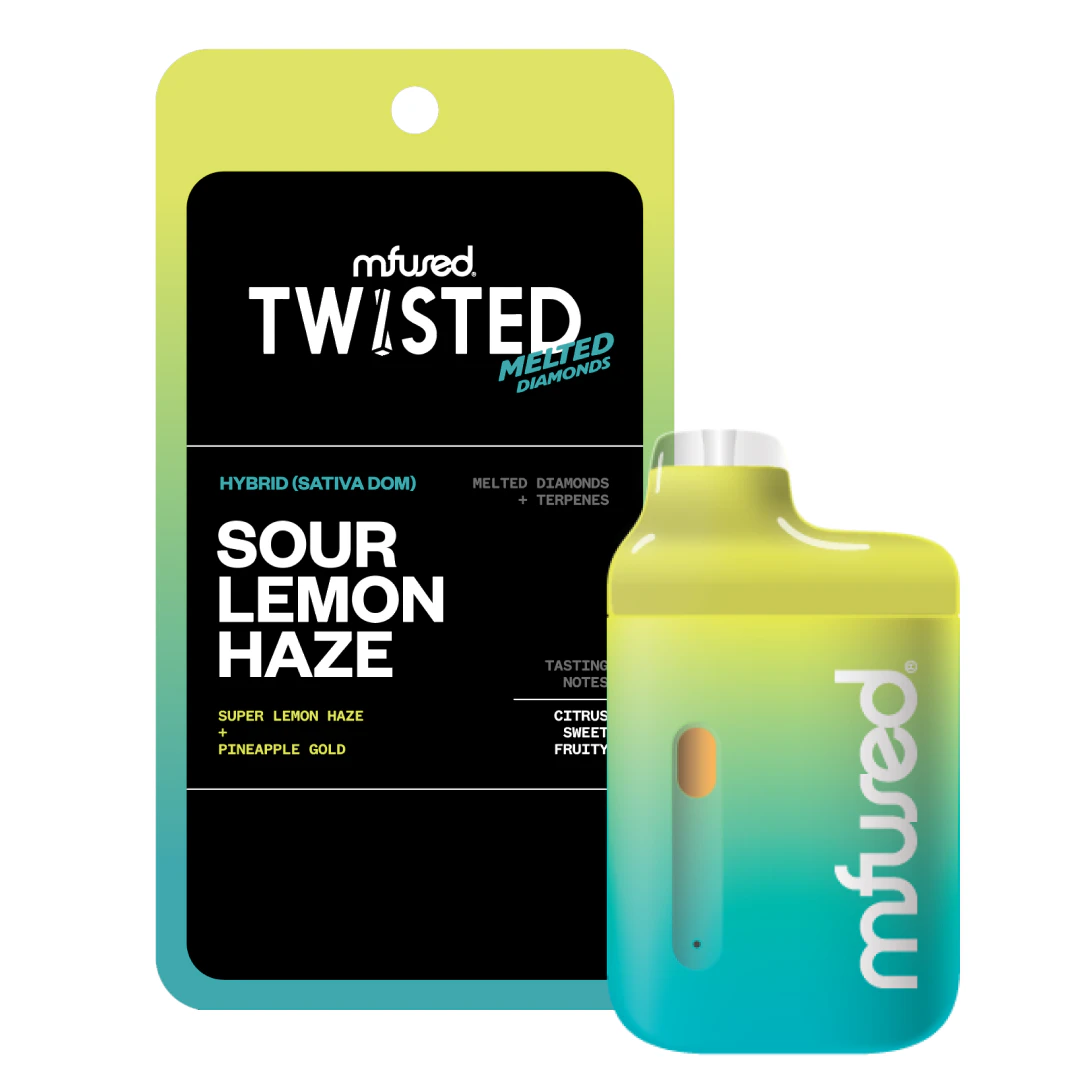 MFused - MFUSED | Vape AIO | Melted Diamonds | Twisted Sour Lemon Haze | 1g Main Image