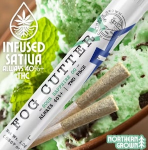 Northern Grown - Sour Sapphire OG Fog Cutter - 0.5g x 2pk. Infused - Northern Grown