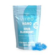 Vireo Sour Blueberry 10mg Gummies -10ct