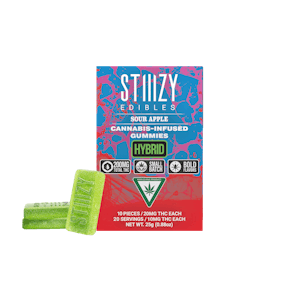 STIIIZY - Stiiizy Gummies - Sour Apple - 200mg