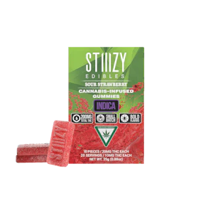 STIIIZY - Stiiizy Gummies - Sour Strawberry - 200mg