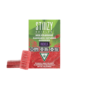 STIIIZY - Stiiizy Gummies - Sour Strawberry - 200mg