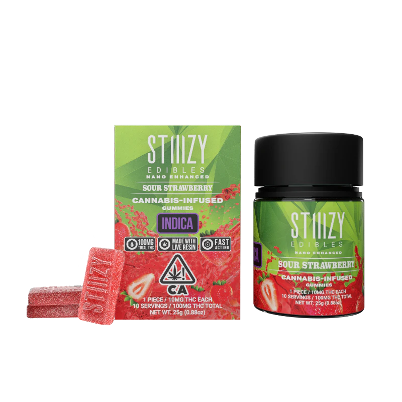 STIIIZY - BOGO Bundle: Sour Strawberry Nano Gummies Main Image