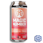 Sparkling Nano Peach Tea | 12oz 100mg (THC)