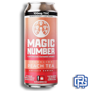 Sparkling Nano Peach Tea | 12oz 25mg (THC)