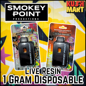 Smokey Point - SPP | Sangria Sunset | Live Resin | Disposable | DOH | 1g