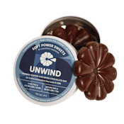 Soft Power Sweets - Unwind - 2:1 THC:CBN Live Rosin Chocolate - 100mg - Edible