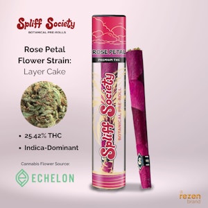 Spliff Society - Spliff Society | Rose Petal Single | Layer Cake | 1g