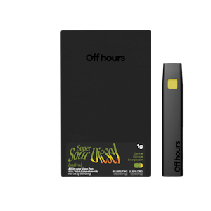 OFF HOURS - Super Sour Diesel AIO Vape 1G