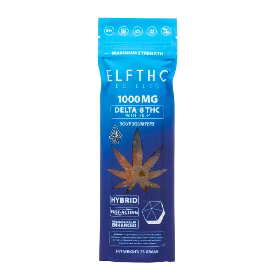 Elf - SOUR SQUIRTERS 1000mg GUMMIES Main Image