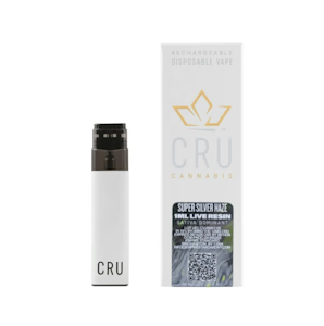 CRU - Cru | Super Silver Haze | 1G Live Resin Vape