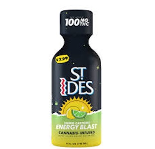 ST.IDES - ST IDES | ENERGY BLAST SHOT - CAFFINATED | BEVERAGE | 4OZ