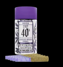 STIIIZY - STIIIZY - 40's - Infused Preroll - Purple Punch 5pk - (I) 2.5g Main Image