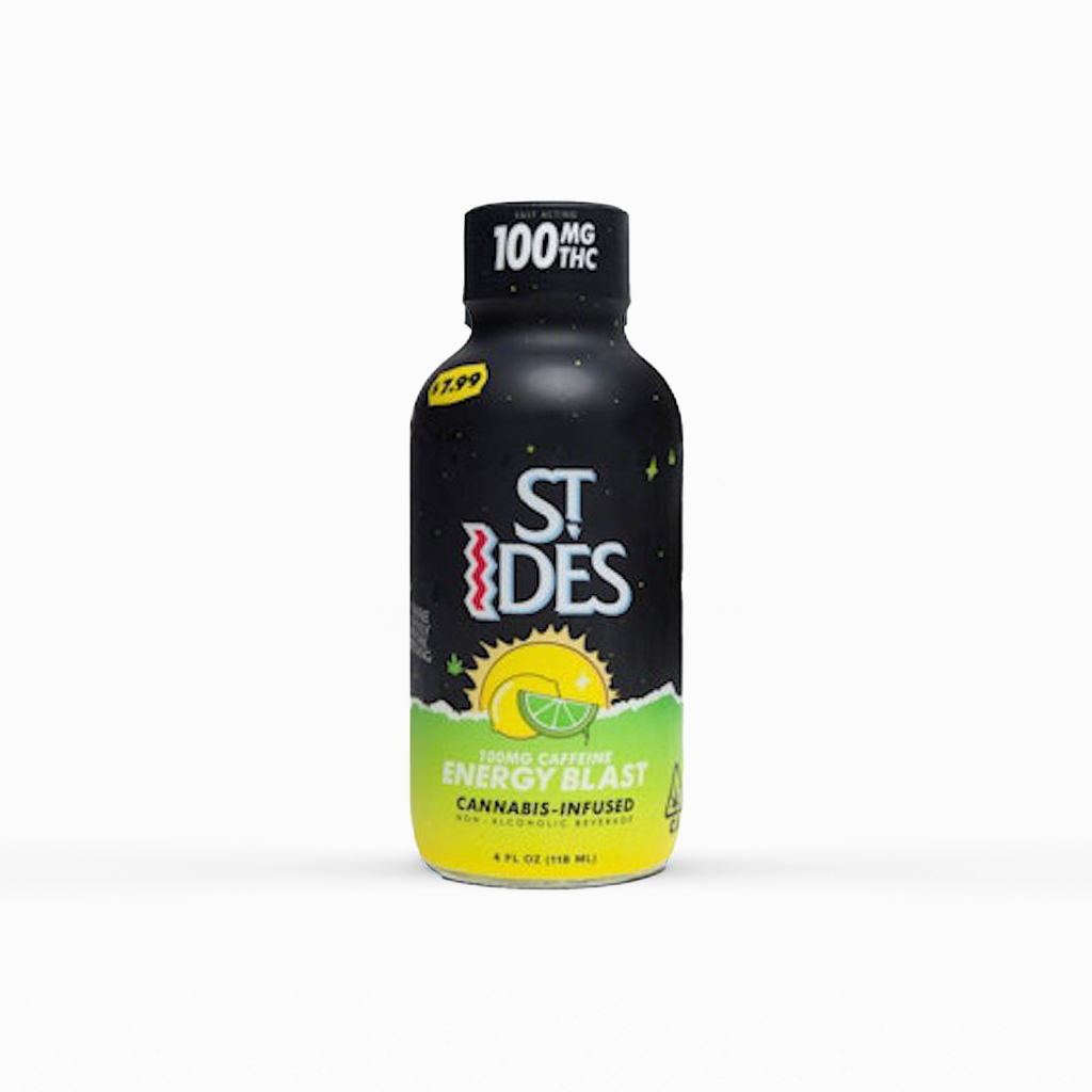 St. Ides Energy Blast Cannabis Infused 4oz Shot 100mg