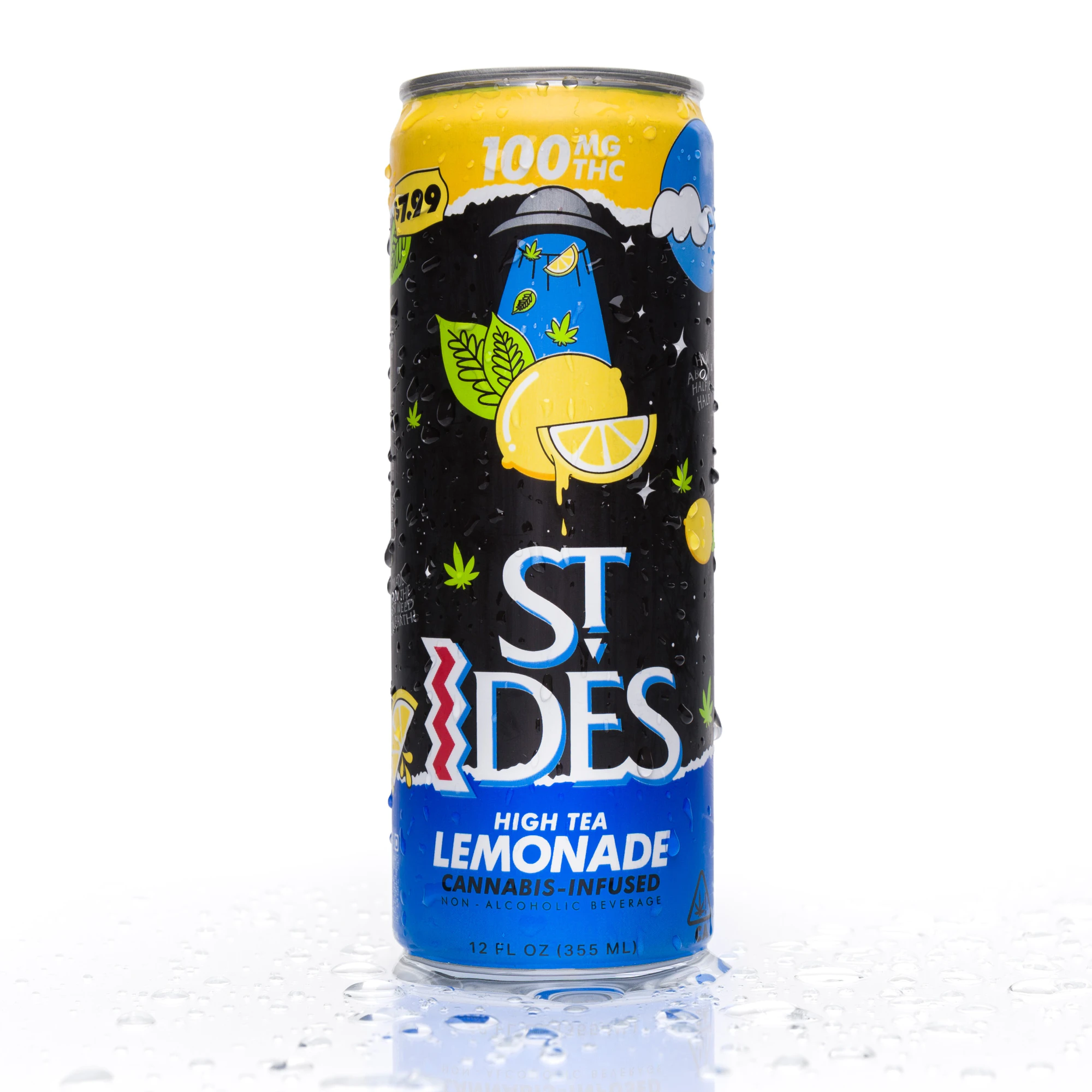 ST IDES - High Tea Lemonade | St. Ides 12 Oz. High Tea 100mg Main Image