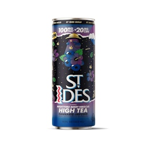 ST.IDES - St. Ides Cannabis Infused Nighttime Berry Hibiscus High Tea 100mg THC / 20mg CBN 12oz