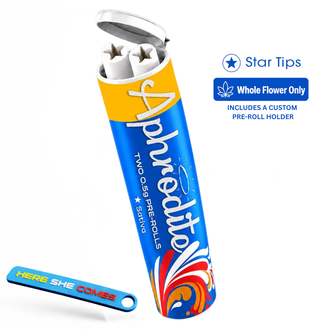 Aphrodite - Aphrodite - Blue Dream - 32.13% THC - 0.5g x 2pk - Prerolls Main Image