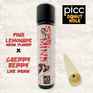 PICC - Pink Lemonade x Cherry Berry | Picc State of Mind | Infused Preroll | Resin | 1g